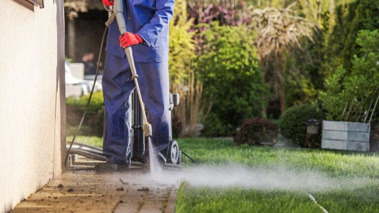 Surfaces Can Be Safely Power Washed