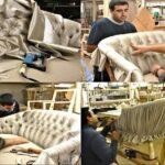 What are the different types of furniture upholstery options